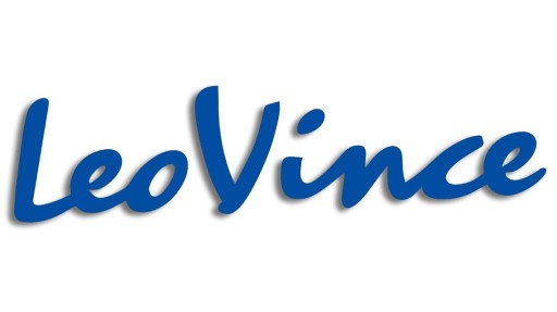 Vysekaná nálepka LEO VINCE modrá