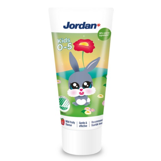 Jordan Kids zubná pasta pre deti 0-5 rokov 50ml