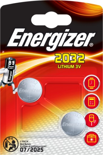 Energizer 3V CR2032 špecializovaná batéria 4 ks