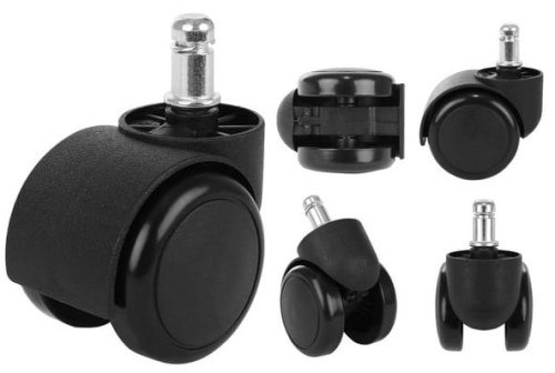 MALATEC Silné gumené kolieska na stoličku 5ks 11mm