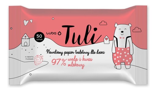 Luba Tuli Vlhčený toaletný papier 50 ks