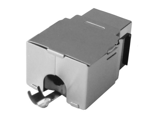 Zásuvka RJ45/8P8C, kat. 5E STP, tienená, typ KEYSTONE, kontakty LSA