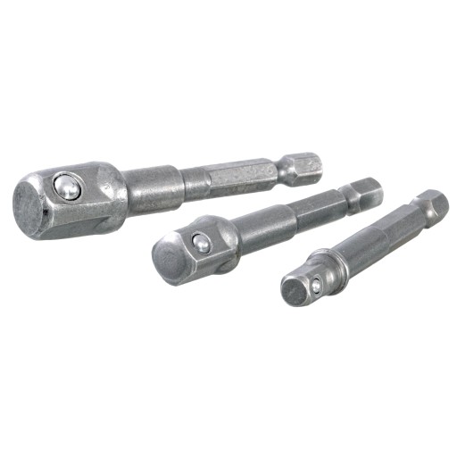 Adaptéry na skrutkovače 9 ks NÁSTROJE BITOV REDUKCIE ADAPTÉR 1/4 3/8 1/2