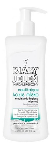 Emulzia z kozieho mlieka Biały Jeleń na intímnu hygienu