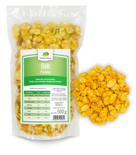 Pečené fazuľové lupienky solené fazuľové chipsy snack 500g