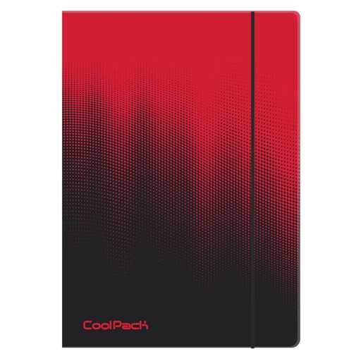 COOLPACK GRADIENT VYMAZANÝ PILNÍK A4 CRANBERRY