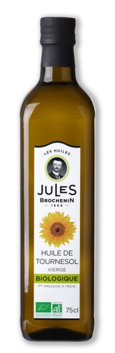 BIO SLNEČNICOVÝ OLEJ 750 ml - JULES BROCHENIN