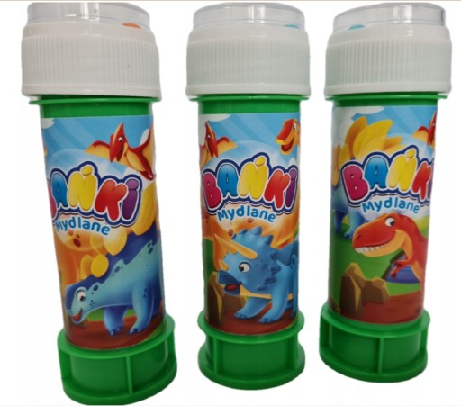 Dinosaurie mydlové bubliny 60 ml 1 ks