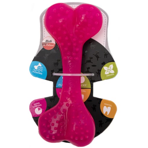 COMFY TOY MINT DENTAL KOST RUŽOVÁ 16,5 cm