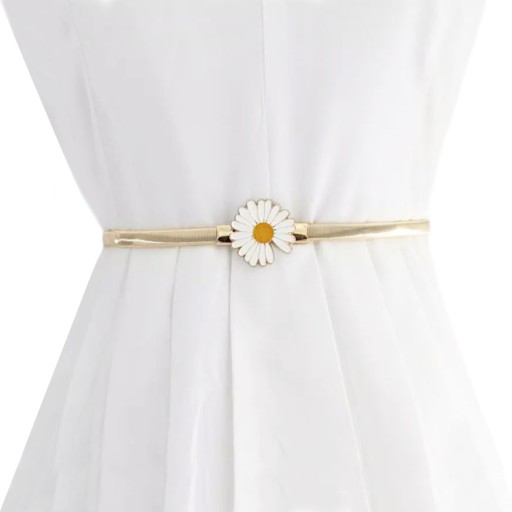 Elastické zlaté šaty Daisy BELT