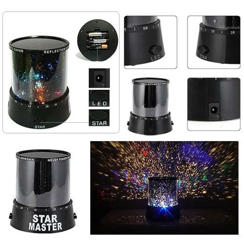 NOČNÁ LAMPA STARS PROJEKTOR STAR MASTER LAMP