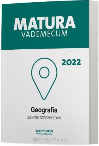 Obal na Matura 2022 Geog. Vademecum ZR OPERON