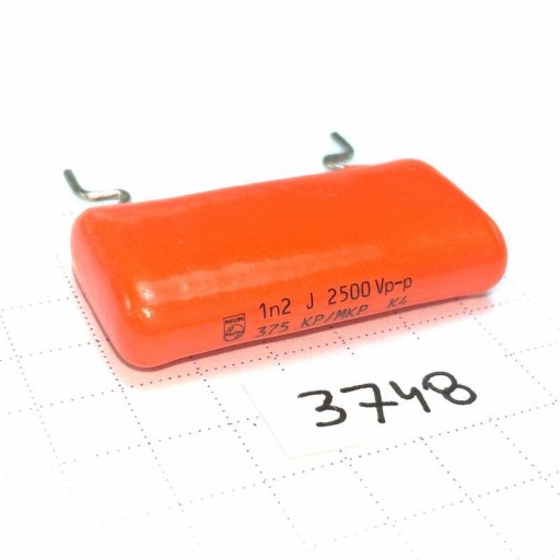 Kondenzátor Philips 1.2nF 2500V R22.5 5% MKP375 x2