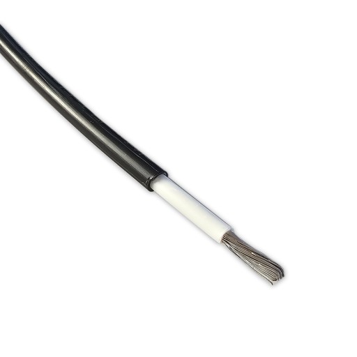 Káble solárny fotovoltaický kábel čierny 6mm2 1,5kV 1500V FLEX HX