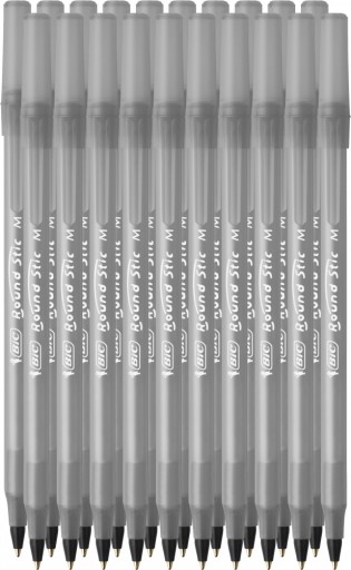BIC ROUND STIC CLASSIC BALLPOINT ČIERNA x 20