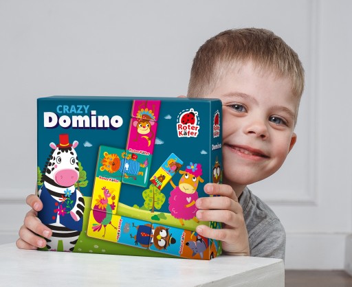 Crazy Domino Roter Kafer vzdelávacia arkádová hra pre deti