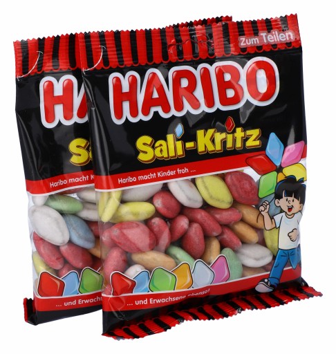 HARIBO Sali-Kritz ovocné sladké drievko želé fazuľa 160g