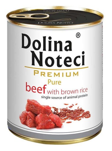 DOLINA NOTECI Premium Pure Beef s ryžou 800g