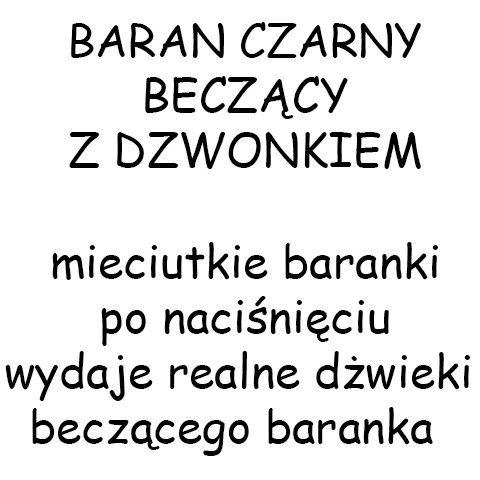 BARAMANSKÉ BEALY S ZVONČOM ZAKOPANÉ 18CM E0857-B EMAJ