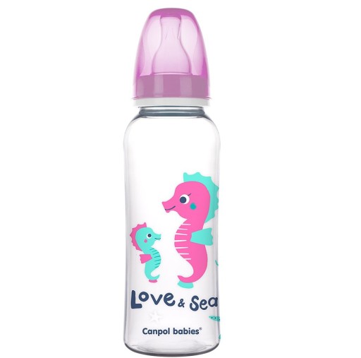 CANPOL ZÁKLADNÁ FĽAŠA NARROW 250 ML cumlík 12m+