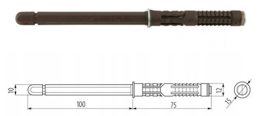 NEVIDITEĽNÁ MONTÁŽ police 10x100mm Držiak skrytého rámu police