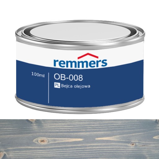 Remmers OB-008 0,1L Olejová lazúra HWS-112 Srebrnosz