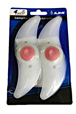 SÚPRAVA 2 KUSOV LED LAMPY NA BICYKEL