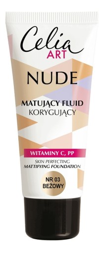 Celia Art Nude Mattifying Fluid Beige (03) 30 ml