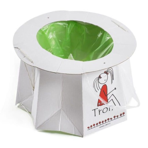 Jednorazový turistický nočník Tron