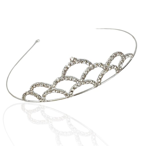 CROWN DIADEM BAND DIAMONDS PRINCESS