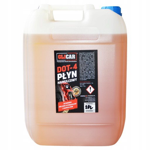 Brzdová kvapalina GLICAR DOT-4 500ml