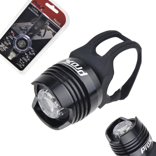 PROX NAOS 1 LED predné svetlo na bicykel 30 LM PREDNÉ + BATÉRIE