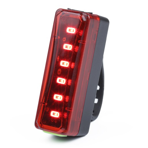 LED ZADNÁ BICYKLE LAMPA USB OSVETLENIE NA BICYKEL