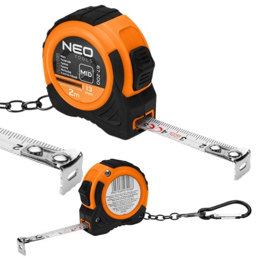 NEO MINI ROLOVANÁ KĽÚČENKA KĽÚČENKA 2 m X 13 mm STREDNÁ OCEL 67-200