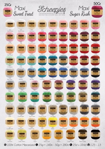 Scheepjes Maxi Sugar Rush cord 105 svadobná biela