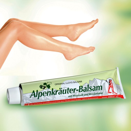 Alpenkrauter Balsam Lloyd cirkulačná masť 200ml GERMAN ORIGINAL