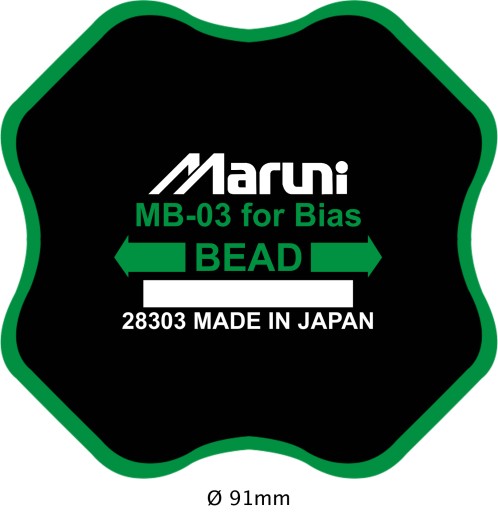 Diagonálna vložka na opravu pneumatík MB-03 91mm MARUNI