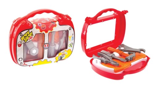 SÚPRAVA NÁRADIA DO DIY V DETSKOM KUFRIKU