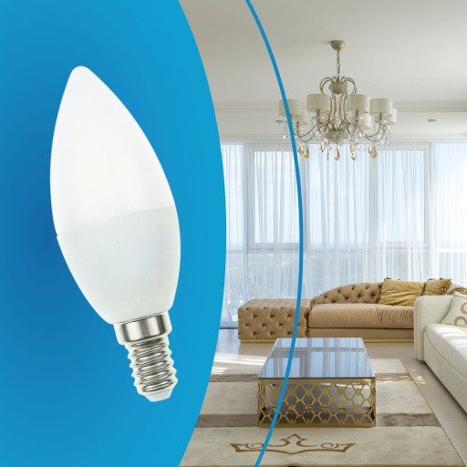 LED ŽIAROVKA E14 5W = 40W 450lm NEUTRÁLNA FARBA 4000K SVIEČKA