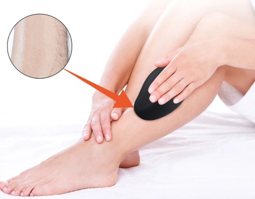 BEZBOLESTNÝ EPILÁTOR KRIŠTÁĽOVÝ DEPILÁTOR EXFOLIAČNÝ ODSTRAŇOVANIE VLASOV