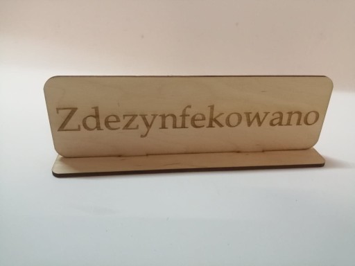 DISPLEJ Stojan bol dezinfikovaný