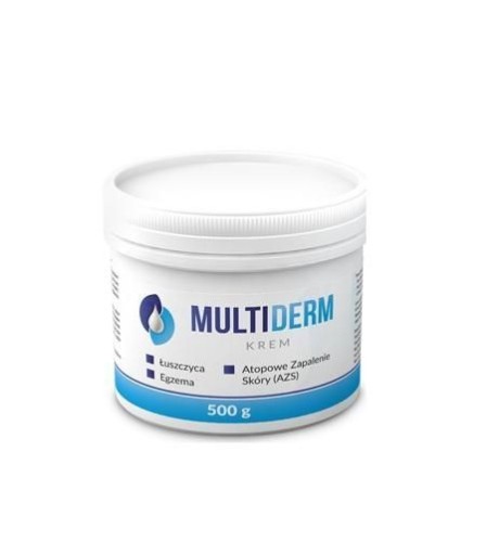 MULTIDERM ukľudňujúci KRÉM NA EKZÉM A PSORIÁZU 500 g