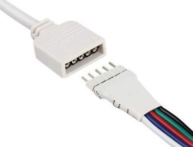 Rozdvojka predlžovacieho kábla, RGBW LED páskový kábel 5pin