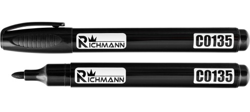 STAVEBNÝ ZNAČOVAČ HRUBÝ ČIERNA 2MM RICHMANN C0135