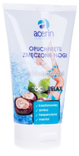 Acerin Cool Relax gél na opuchnuté nohy 150 ml
