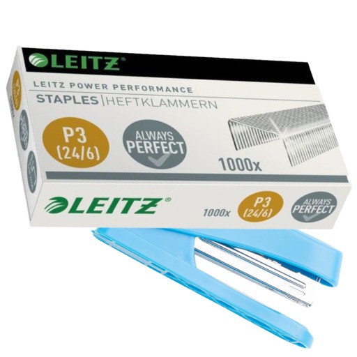 Kancelárske sponky Leitz Power Performance ZÁRUKA!