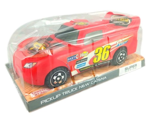 FAREBNÝ MODEL ŠPORTOVÉHO AUTA 24CM AUTO