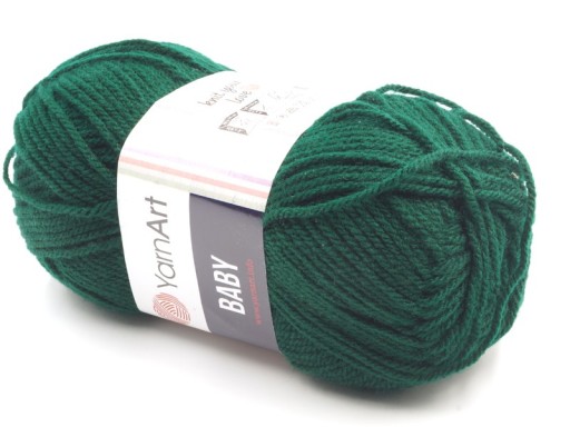 Baby YarnArt priadza 590 zelená