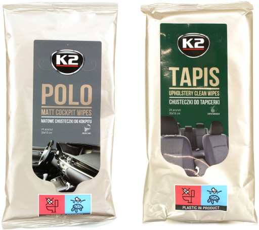 Utierky K2 NA ČALÚNENIE TAPIS A POLO KOCKPIT