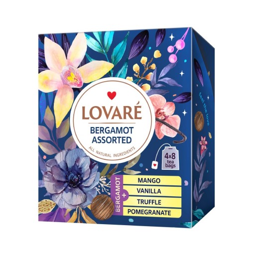 ČAJOVÁ SÚPRAVA LOVARE BERGAMOT 32 VRECOV